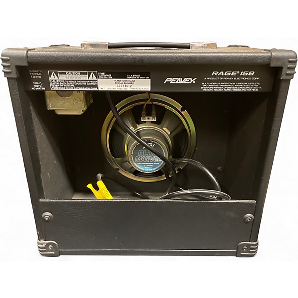 Used Peavey Rage 158 1X8 15W Guitar Combo Amp