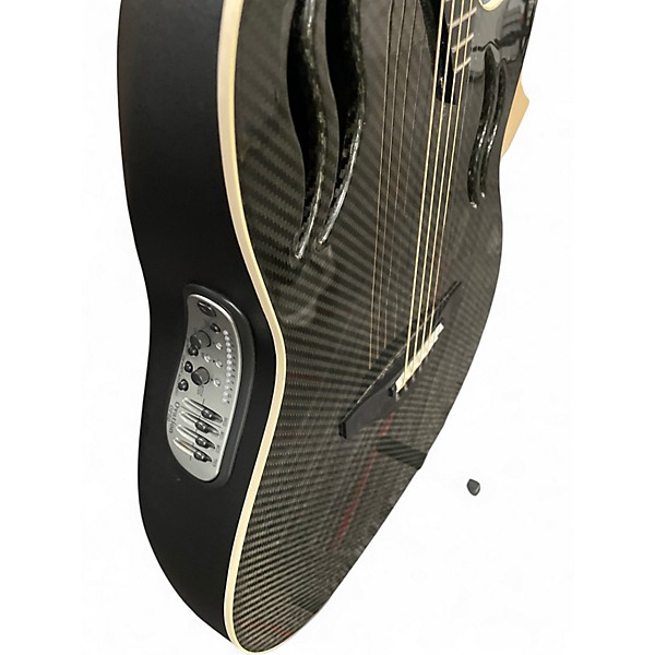Used Adamas Q597 CARBON FIBRE Acoustic Electric Guitar
