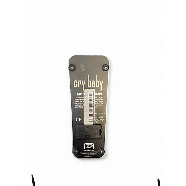 Used Dunlop GCB95 Original Crybaby Wah Effect Pedal
