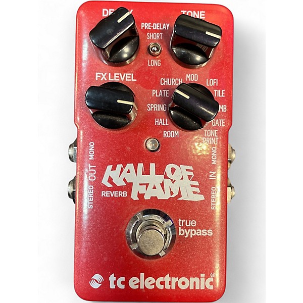 Used TC Electronic Hall Of Fame Reverb Effect Pedal