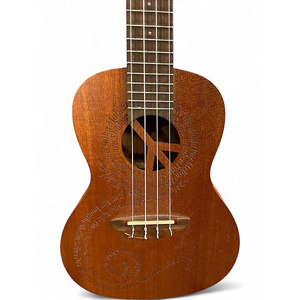 Used Luna  Maluhia Peace Tenor Natural Ukulele