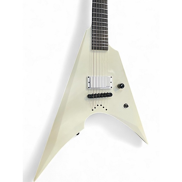 Used ESP LTD Arrow Arctic White Solid Body Electric Guitar