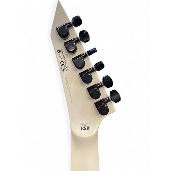 Used ESP LTD Arrow Arctic White Solid Body Electric Guitar