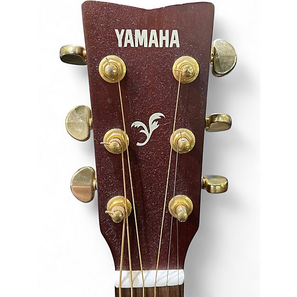 Used Yamaha FX335C Natural Acoustic Electric Guitar