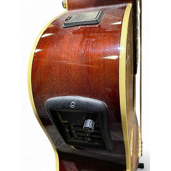 Used Yamaha FX335C Natural Acoustic Electric Guitar