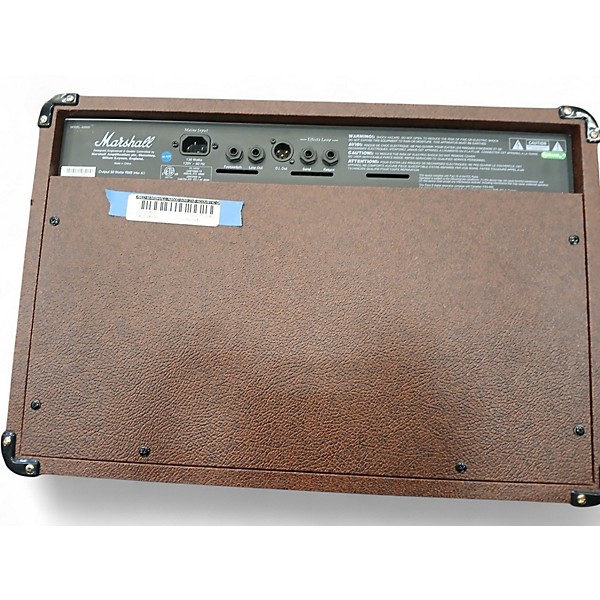 Used Marshall AS50D 50W 2X8 Acoustic Guitar Combo Amp