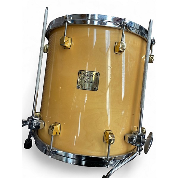 Used Yamaha 5 Piece Maple Custom Natural Drum Kit