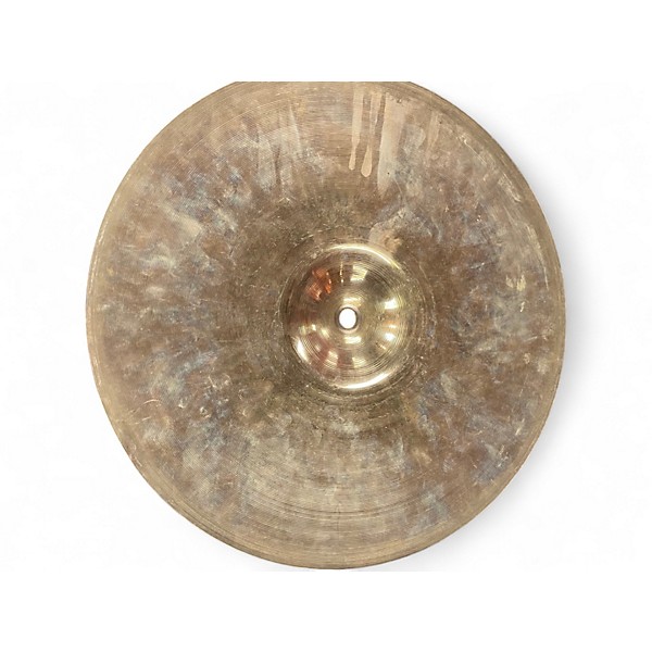 Used Zildjian 14in A Custom Mastersound Hi Hat Pair Cymbal