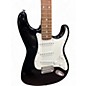 Used Squier STRATOCASTER Black Solid Body Electric Guitar