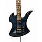 Used B.C. Rich NJ Series Mockingbird Dark Blue Solid Body Electric Guitar