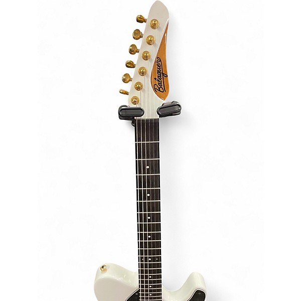 Used Balaguer THICKETT White Solid Body Electric Guitar