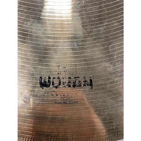 Used Wuhan Cymbals & Gongs 18in MEDIUM THIN CRASH Cymbal