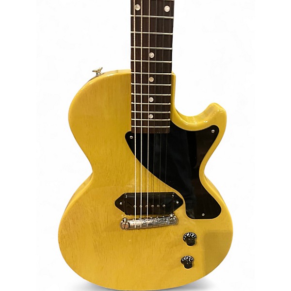 Used 2020 Gibson Les Paul Junior TV Yellow Solid Body Electric Guitar