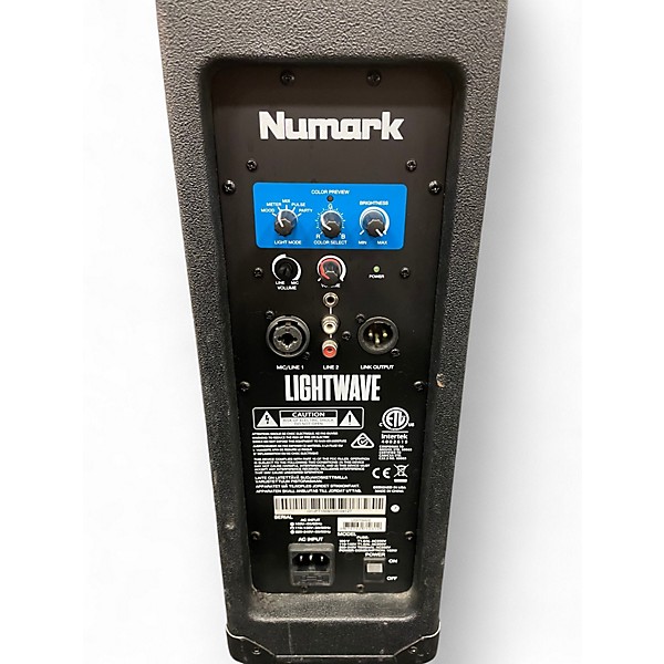 Used Numark LIGHTWAVE Powered Speaker