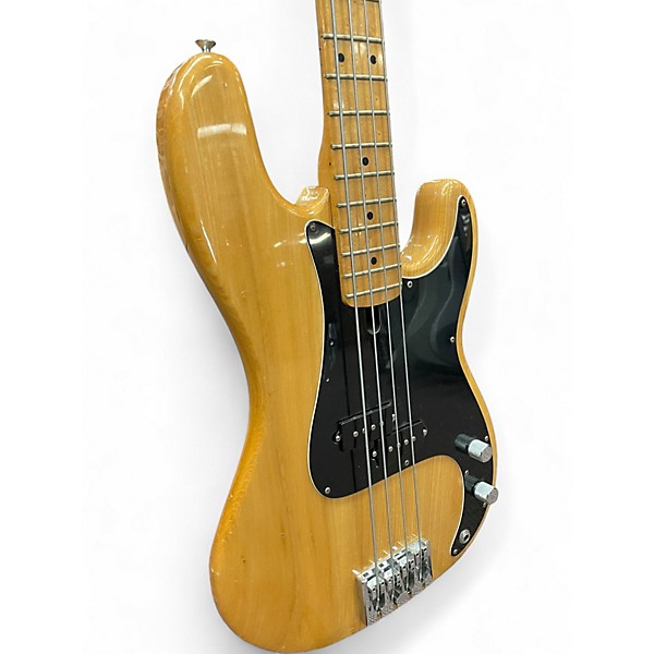 Used Harmony P Bass Natural Electric Bass Guitar