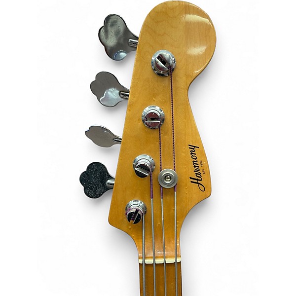 Used Harmony P Bass Natural Electric Bass Guitar