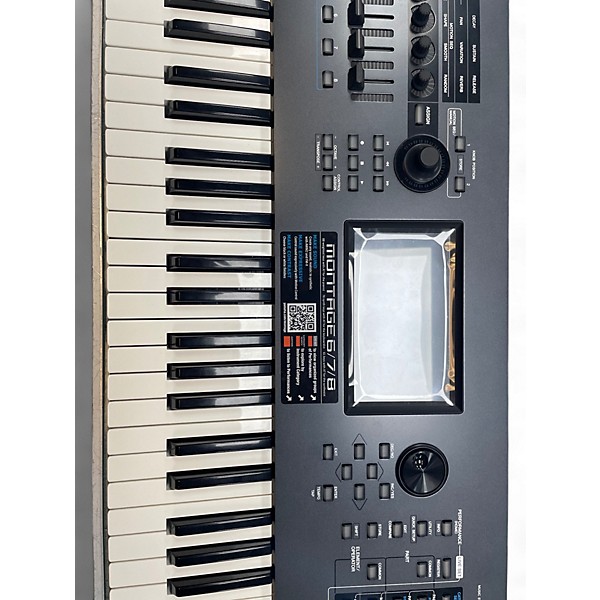Used Yamaha Montage 61 Key Synthesizer
