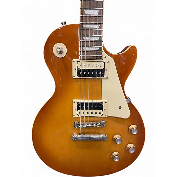 Used Epiphone Les Paul Classic Honey Blonde Solid Body Electric Guitar