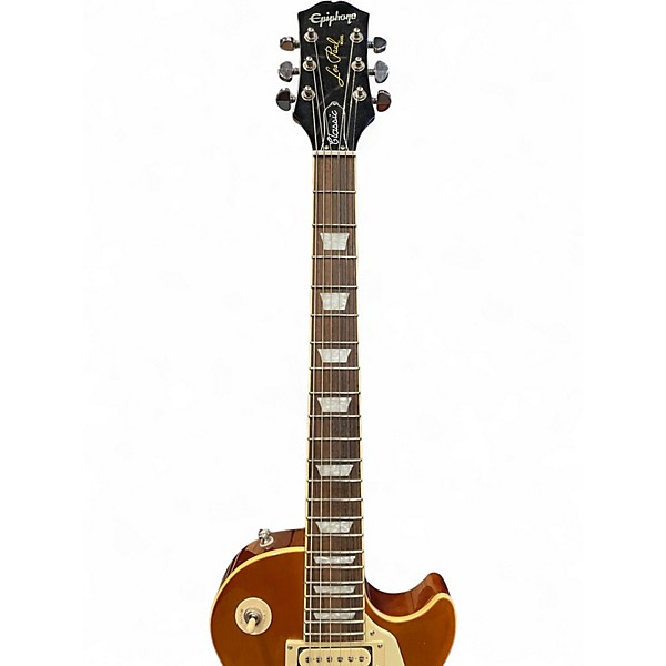 Used Epiphone Les Paul Classic Honey Blonde Solid Body Electric Guitar
