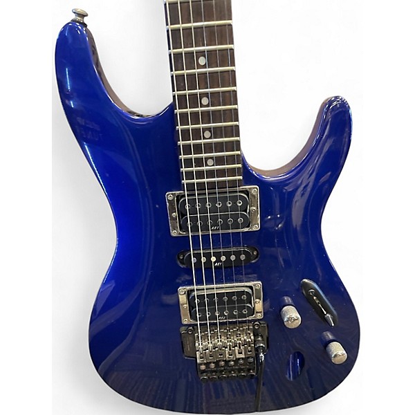 Used Ibanez S470 Blue Solid Body Electric Guitar