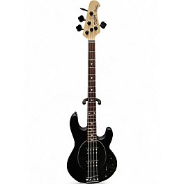 Used Sterling by Music Man RAY4 HH Black Electric Bass Guitar