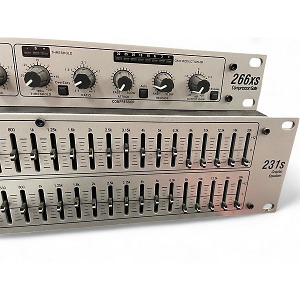 Used dbx 231s Dual Channel 31-Band Graphic Equalizer