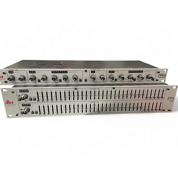 Used dbx 231s Dual Channel 31-Band Graphic Equalizer