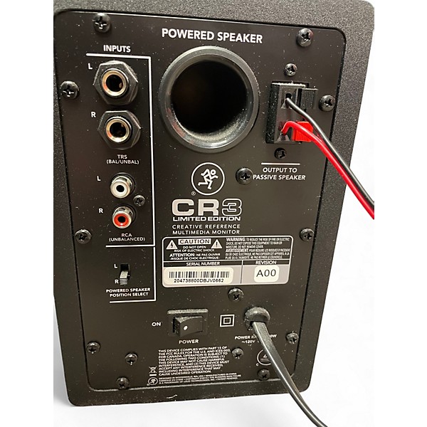 Used Mackie CR3 Powered Speaker