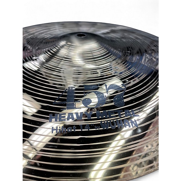 Used Wuhan Cymbals & Gongs 14in 457 HEAVY METAL Cymbal