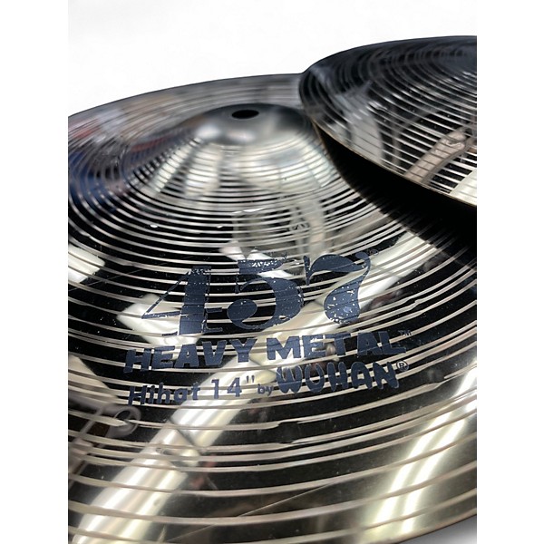 Used Wuhan Cymbals & Gongs 14in 457 HEAVY METAL Cymbal