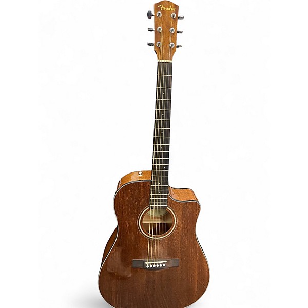 Used Fender CD60CE Mahogany Mahogany Acoustic Electric Guitar