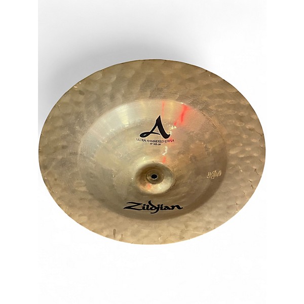 Used Zildjian 19in A Ultra Hammered China Cymbal