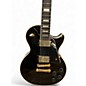 Used Epiphone Les Paul Custom Black Solid Body Electric Guitar