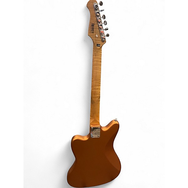 Used Harley Benton ja-25 25th anniversary Copper Solid Body Electric Guitar