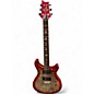 Used PRS SE Custom 24 charcoal cherry burst Solid Body Electric Guitar thumbnail