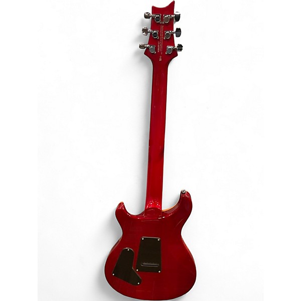 Used PRS SE Custom 24 charcoal cherry burst Solid Body Electric Guitar