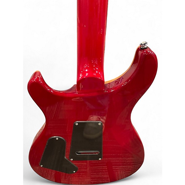 Used PRS SE Custom 24 charcoal cherry burst Solid Body Electric Guitar