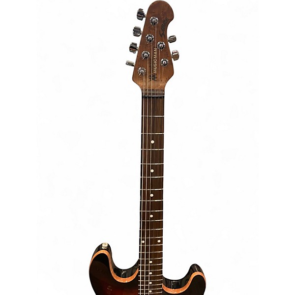 Used Ernie Ball Music Man sabre HT afterburn Solid Body Electric Guitar