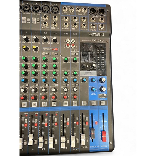 Used Yamaha MG12XU Unpowered Mixer