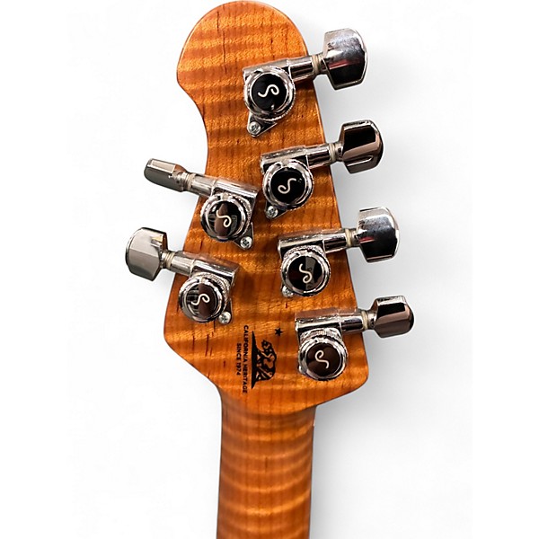 Used Ernie Ball Music Man Cutlass RS HSS Turquoise Blue Solid Body Electric Guitar