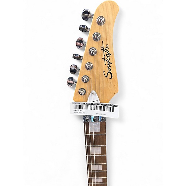 Used Sawtooth ST-M24 WHITE Solid Body Electric Guitar