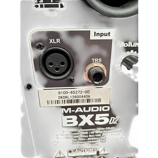 Used M-Audio BX5 D2 Pair Powered Monitor