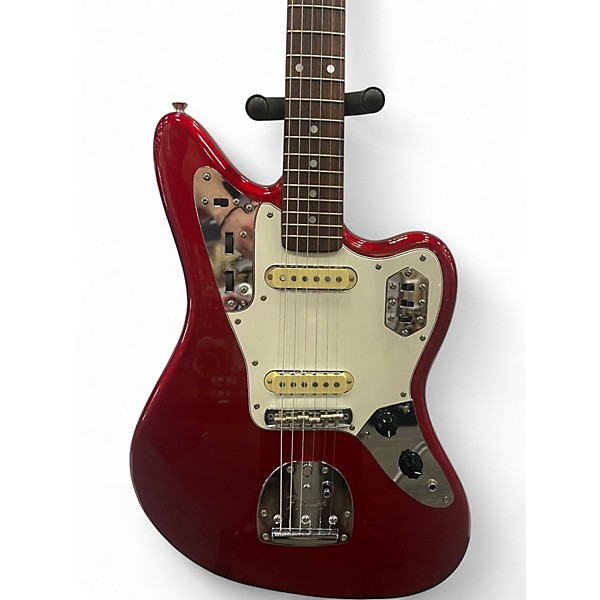 Used 1996 Fender Jaguar Dakota Red Solid Body Electric Guitar