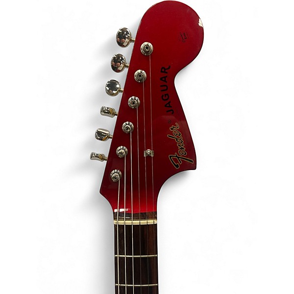 Used 1996 Fender Jaguar Dakota Red Solid Body Electric Guitar