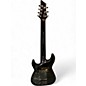 Used Schecter Guitar Research Hellraiser C-7 FR S Black Solid Body Electric Guitar