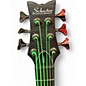 Used Schecter Guitar Research Stilleto Studio-6 Black Electric Bass Guitar