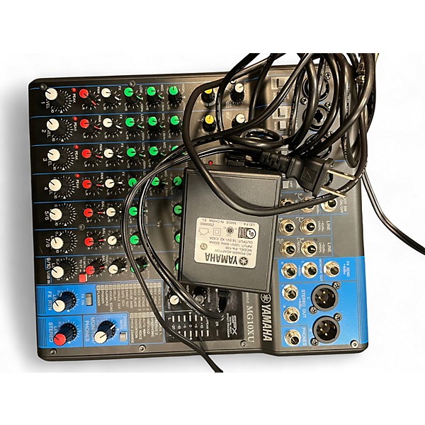 Used Yamaha MG10XU 10 Channel Mixer with Effects Unpowered Mixer