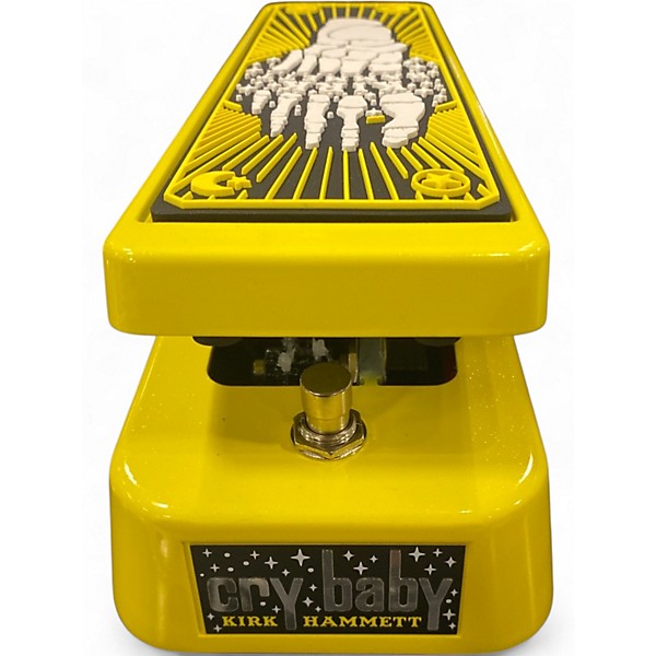 Used Dunlop Cry Baby Wah Pedal Yellow Sparkle Edition Effect Pedal