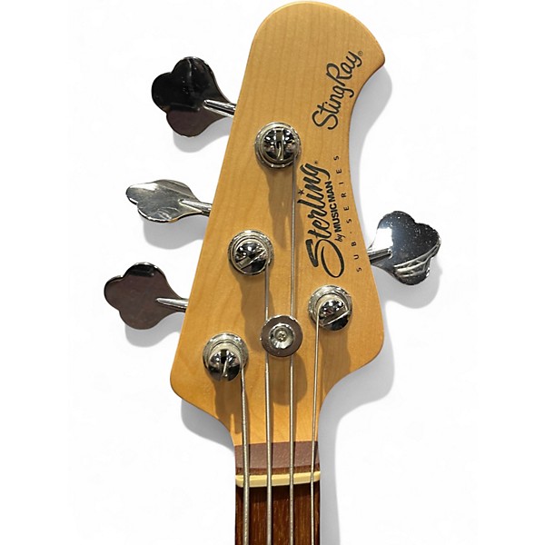 Used Sterling by Music Man STINGRAY Wine Red Electric Bass Guitar