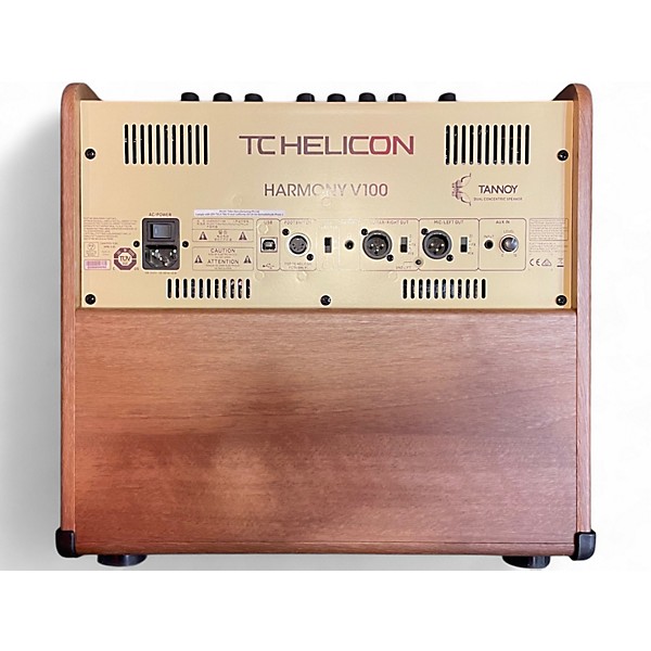 Used TC Helicon Harmony V100 Acoustic Guitar Combo Amp